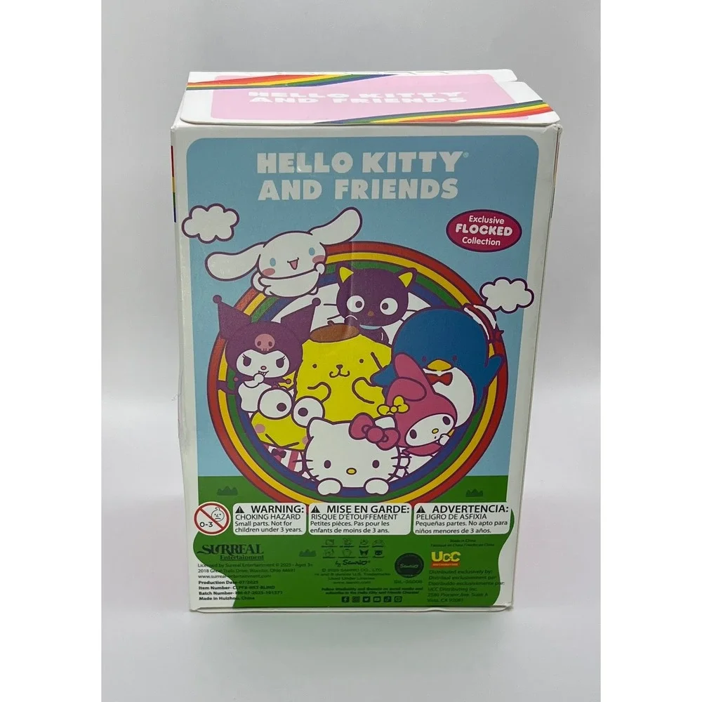 Sanrio Hello Kitty and Friends Flocked Hangers Blind Box‎ Mystery Clip